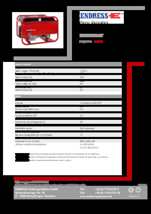 Бензинови генератори Endress ESE 606 HS-GT