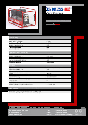 Бензинови генератори Endress ESE 704 SHS-AC / 60-200 A 
