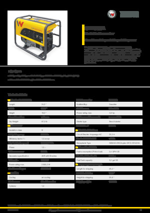 Бензинови генератори Wacker Neuson GP2500A