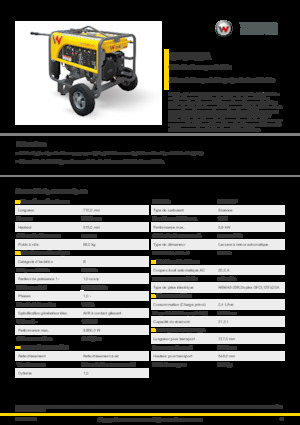 Бензинови генератори Wacker Neuson GP3800A