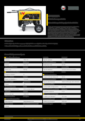 Бензинови генератори Wacker Neuson GP5600A