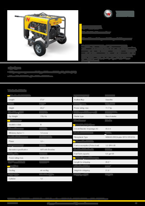 Бензинови генератори Wacker Neuson GP6600A