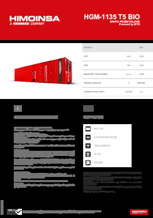 Бензинови генератори HIMOINSA HGM-1135 T5 BIO