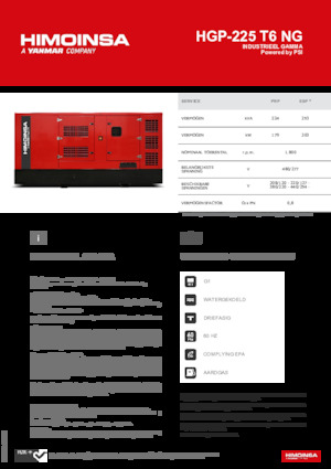 Бензинови генератори HIMOINSA HGP-225 T6 NG