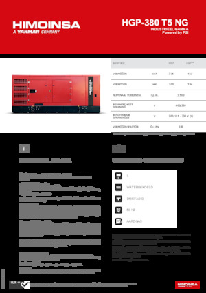 Бензинови генератори HIMOINSA HGP-380 T5 NG