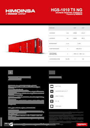 Бензинови генератори HIMOINSA HGS-1010 T5 NG
