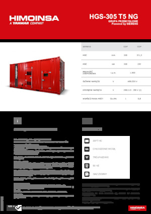 Бензинови генератори HIMOINSA HGS-305 T5 NG