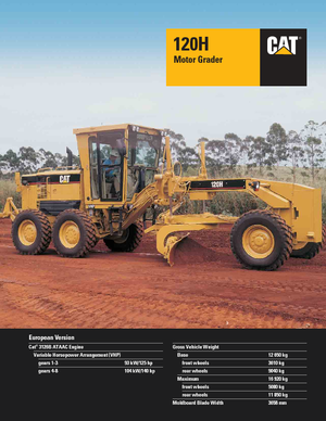 Грейдери Caterpillar 120H