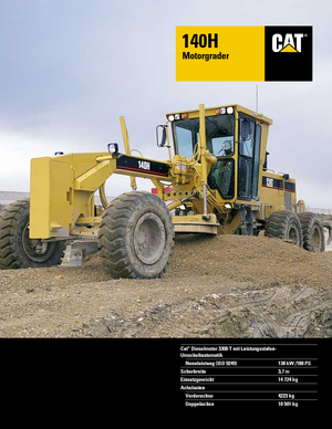 Грейдери Caterpillar 140H