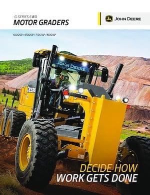 Грейдери John Deere Construction 672G
