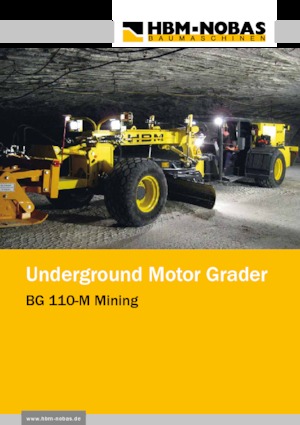 Грейдери HBM-NOBAS BG 110 M