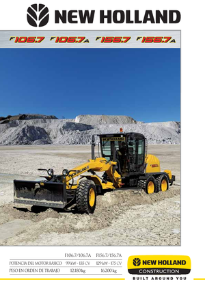 Грейдери New Holland F 156.7