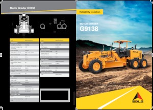 Грейдери SDLG G9138