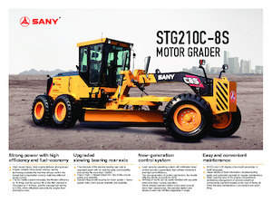 Грейдери Sany STG210C-8S