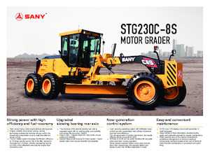 Грейдери Sany STG230C-8S