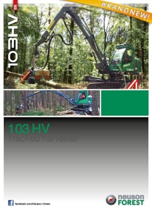 Колесни харвестъри Neuson Forest 103HV