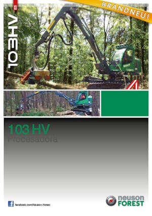 Колесни харвестъри Neuson Forest 103HV