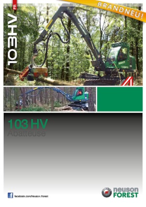 Колесни харвестъри Neuson Forest 103HV