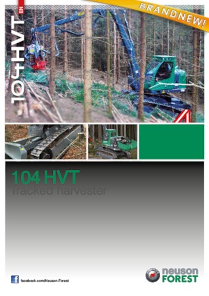 Колесни харвестъри Neuson Forest 104HVT