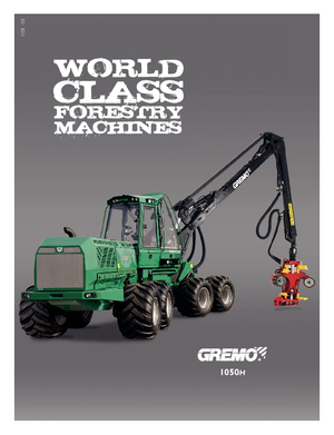 Колесни харвестъри Gremo 1050 H