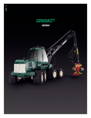 Колесни харвестъри Gremo 1050 H