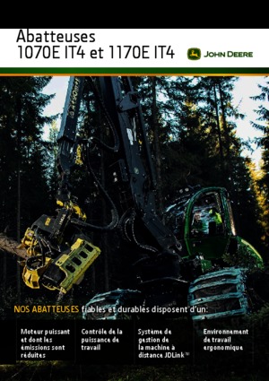 Колесни харвестъри John Deere 1070 E IT4