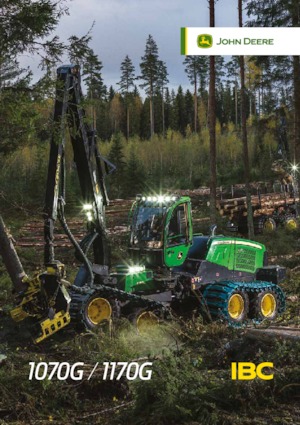 Колесни харвестъри John Deere 1070 G