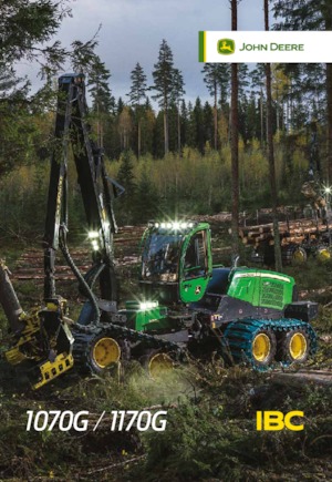 Колесни харвестъри John Deere 1070 G