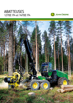 Колесни харвестъри John Deere 1470 E IT4