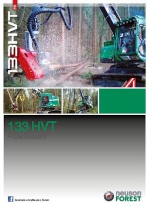 Колесни харвестъри Neuson Forest 133HVT
