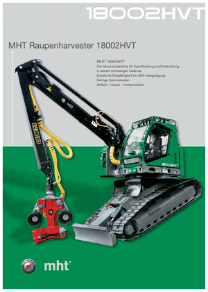 Колесни харвестъри MHT 18002 HVT