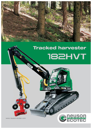 Колесни харвестъри Neuson-Ecotec 182 HVT