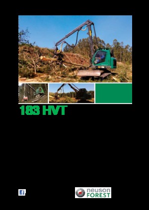 Колесни харвестъри Neuson Forest 183HVT