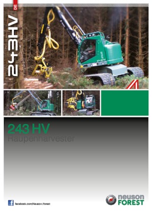 Колесни харвестъри Neuson Forest 243HV