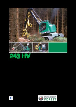 Колесни харвестъри Neuson Forest 243HV