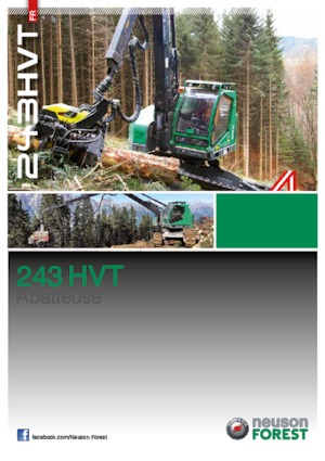 Колесни харвестъри Neuson Forest 243HVT