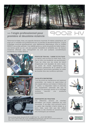 Колесни харвестъри Neuson-Ecotec 9002 HV
