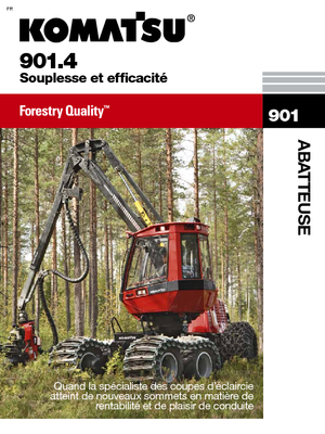 Колесни харвестъри Komatsu 901.4
