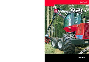 Колесни харвестъри Valmet 921.1