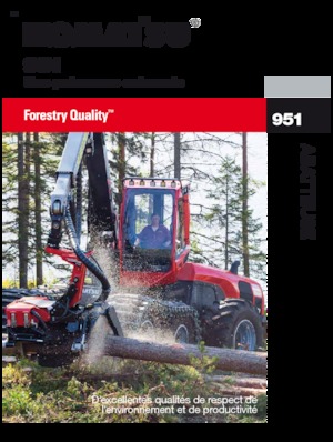 Колесни харвестъри Komatsu 951