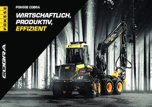 Колесни харвестъри Ponsse Cobra
