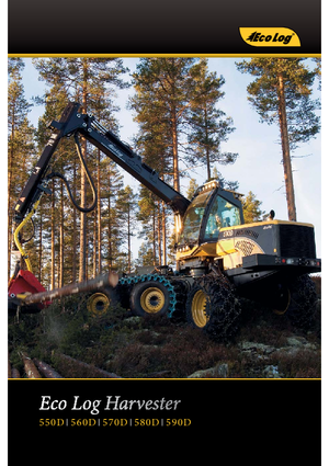 Колесни харвестъри EcoLog EcoLog 590 D