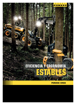 Колесни харвестъри Ponsse Ergo