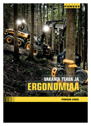 Колесни харвестъри Ponsse Ergo