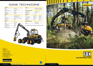 Колесни харвестъри Ponsse Fox