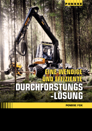 Колесни харвестъри Ponsse Fox