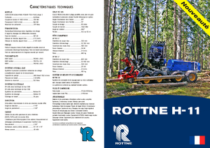 Колесни харвестъри Rottne H 11