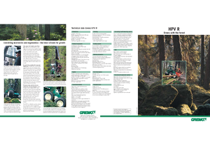 Колесни харвестъри Gremo HPV R