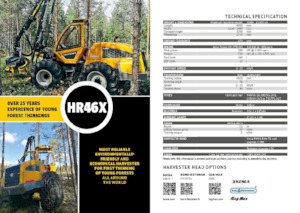 Колесни харвестъри Sampo Rosenlew HR46x