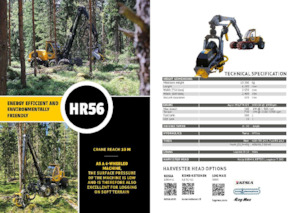 Колесни харвестъри Sampo Rosenlew HR56